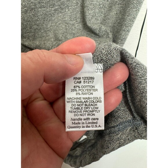 Michael Lauren XS Revolve Alonzo Laser Cut Out Back Muscle Tank Top Gray NWT - Picture 6 of 9